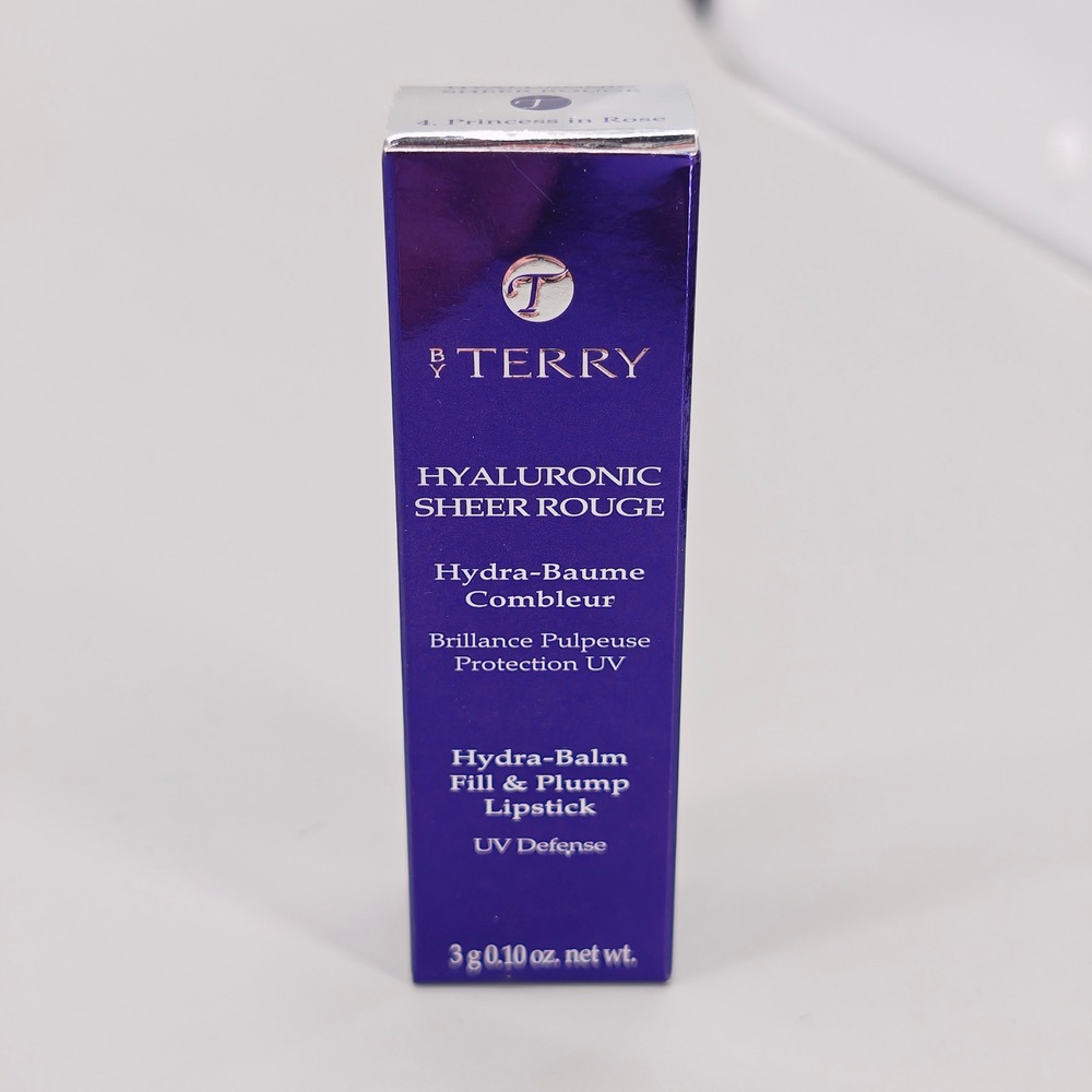 By Terry Hyaluronic Sheer Rouge Hydra-Balm Lipstick 4 Princess in Rose 3g 0.1oz